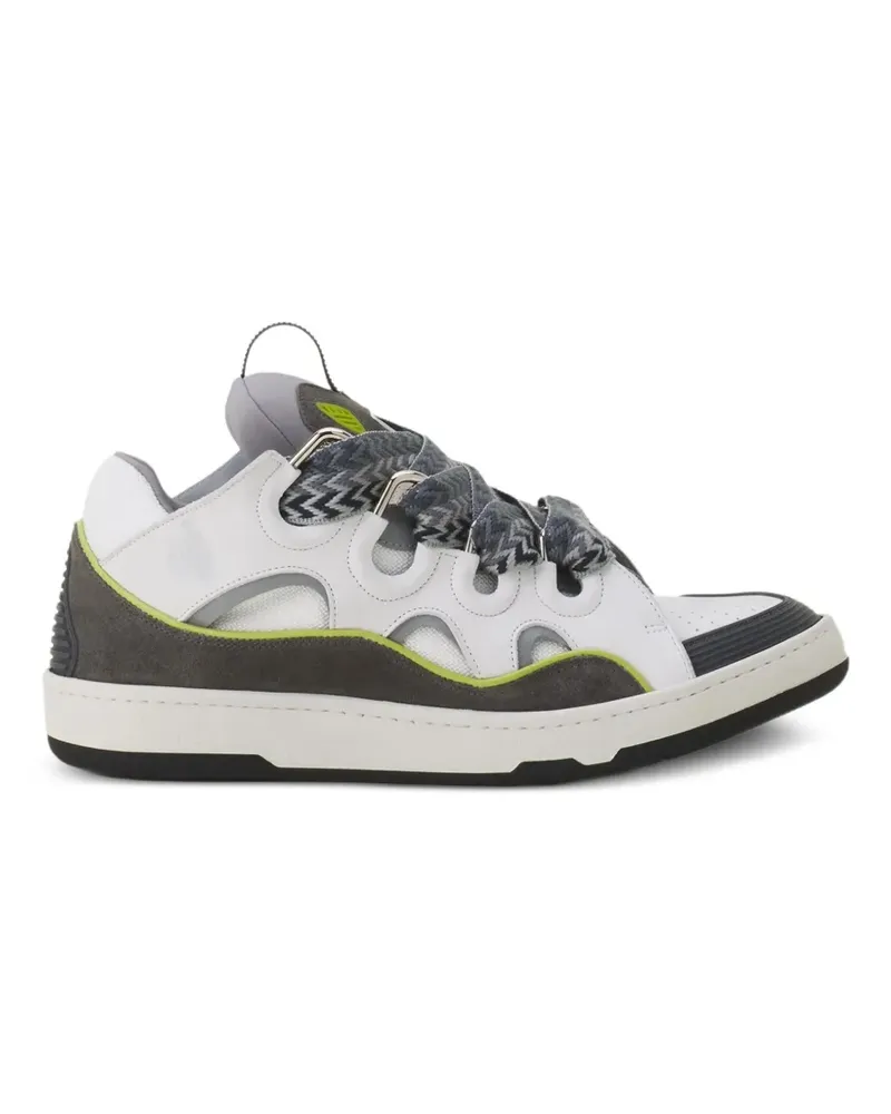 Lanvin Curb sneakers in leather - Weiß Weiß