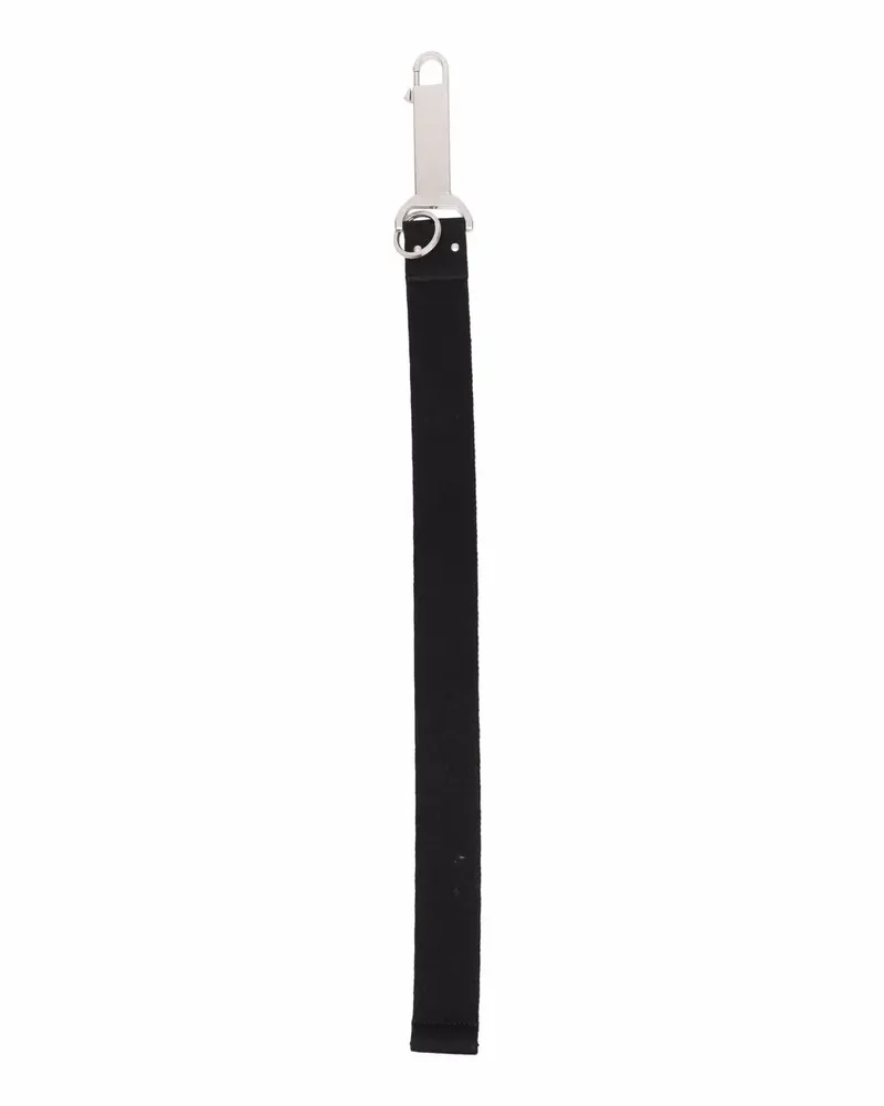 Rick Owens Rick's' Schlüsselanhänger - Schwarz Schwarz