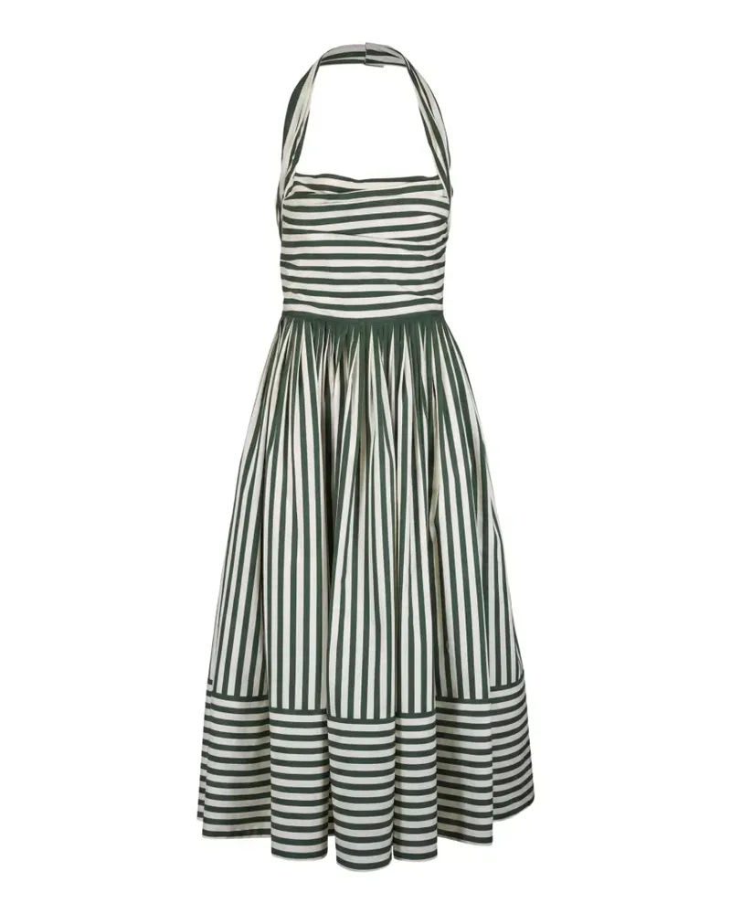 Carolina Herrera New York Maxikleid mit Neckholder - Grün Grün
