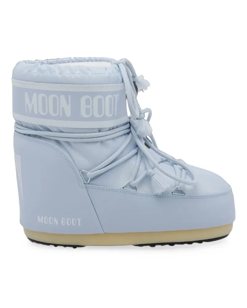 Moon Boot Icon Low Stiefel aus Nylon - Blau Blau
