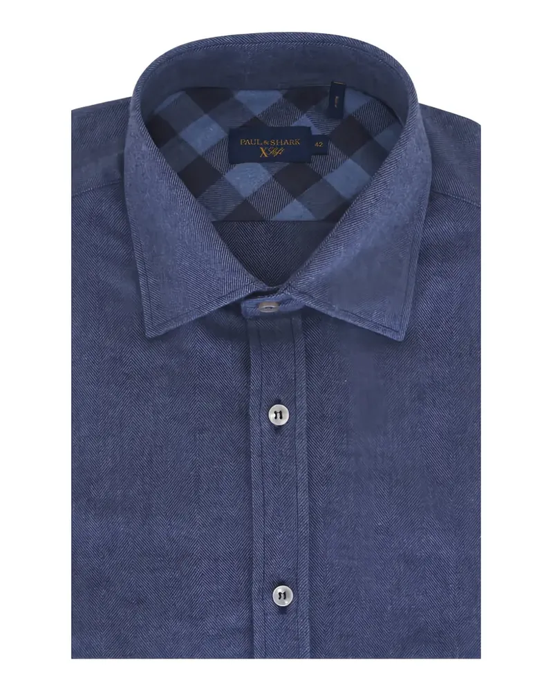 Paul & Shark blue shirt - Blau Blau