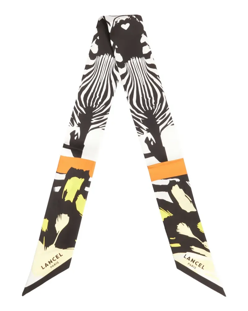 Lancel Haarreif mit Zebra-Print - Schwarz Schwarz