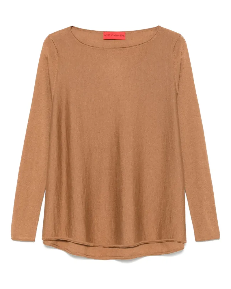 Wild Cashmere Anita Oberteil - Braun Braun