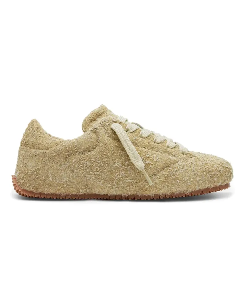 Axel Arigato Tact textured lace-up sneakers - Nude Nude