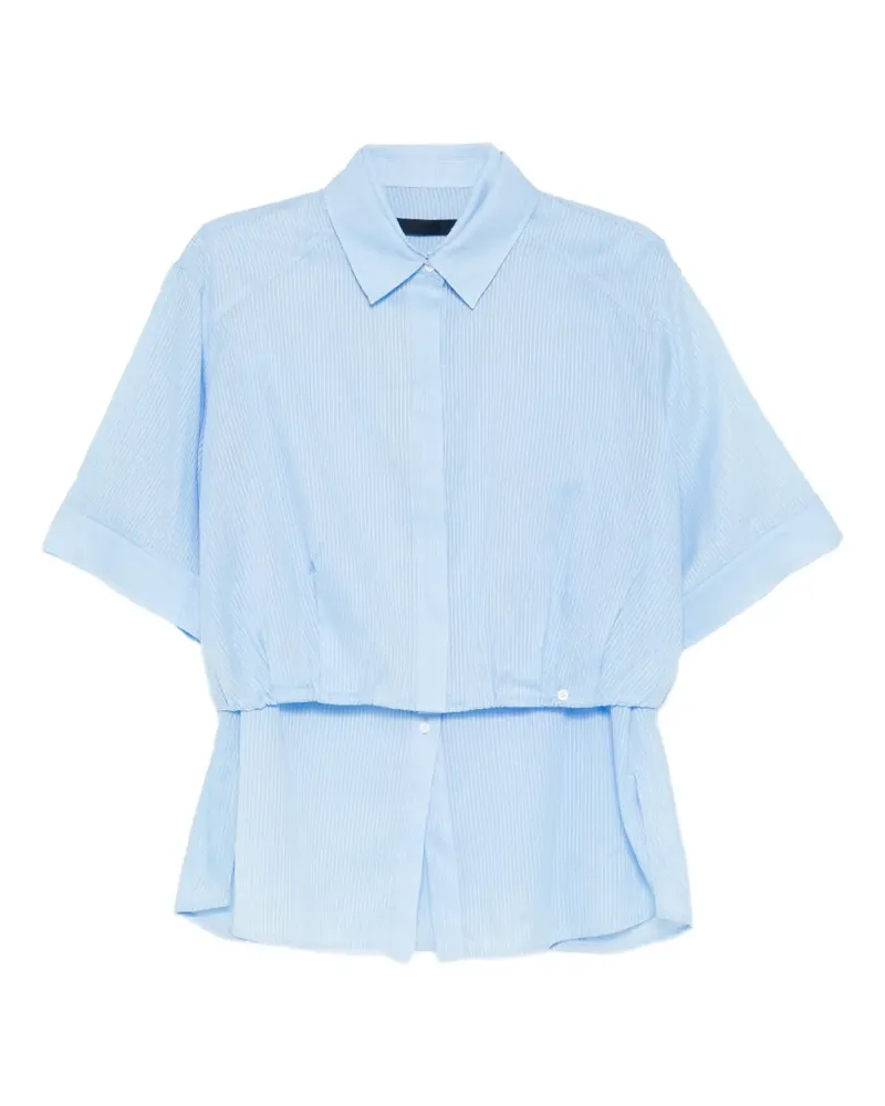 JUUN.J Hemd im Layering-Look - Blau Blau