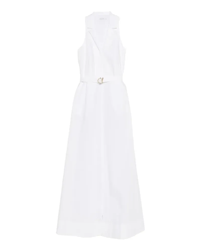 Patrizia Pepe belted maxi dress - Weiß Weiß