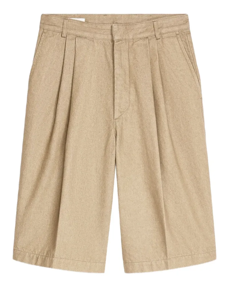 Dries van Noten Klassische Shorts - Nude Nude