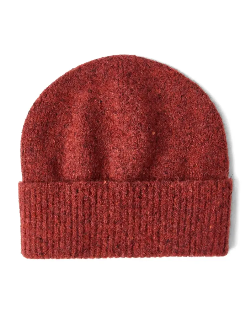 Brunello Cucinelli Gestrickte Beanie - Orange Orange