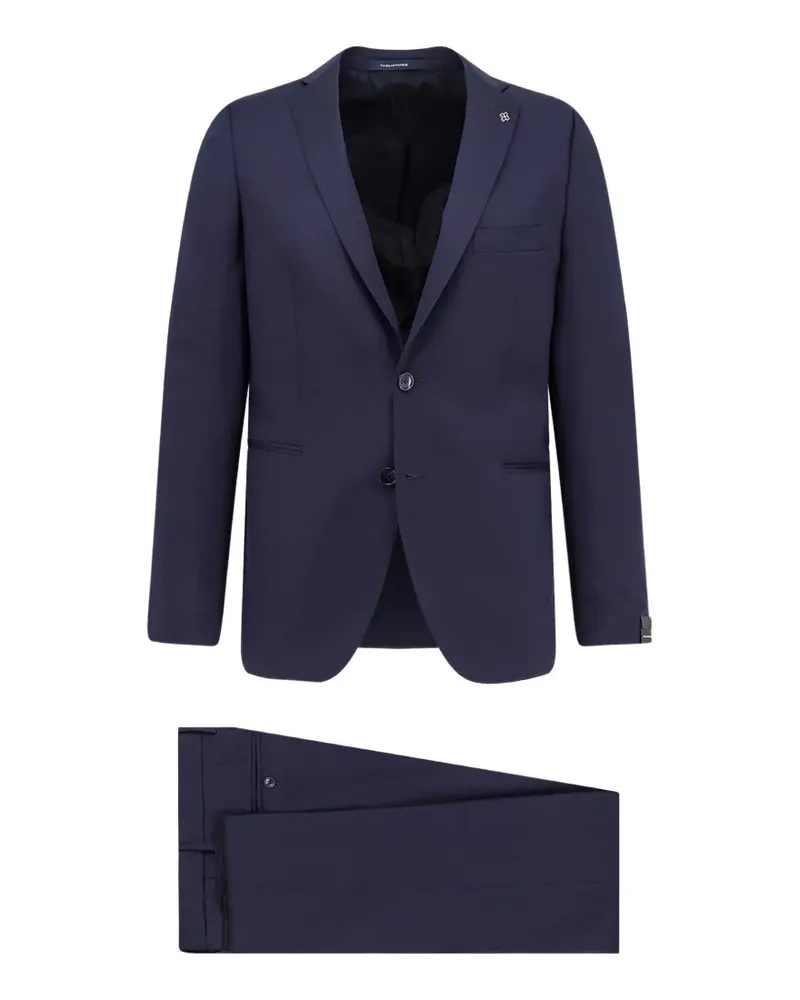 Tagliatore Einreihiger Anzug - Blau Blau