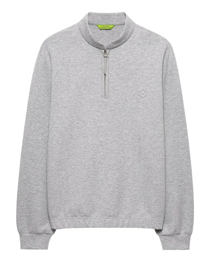 Shanghai Tang Sweatshirt mit Reißverschluss - Grau Grau