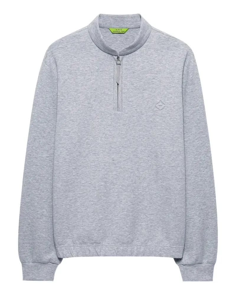 Shanghai Tang half-zip sweatshirt - Grau Grau