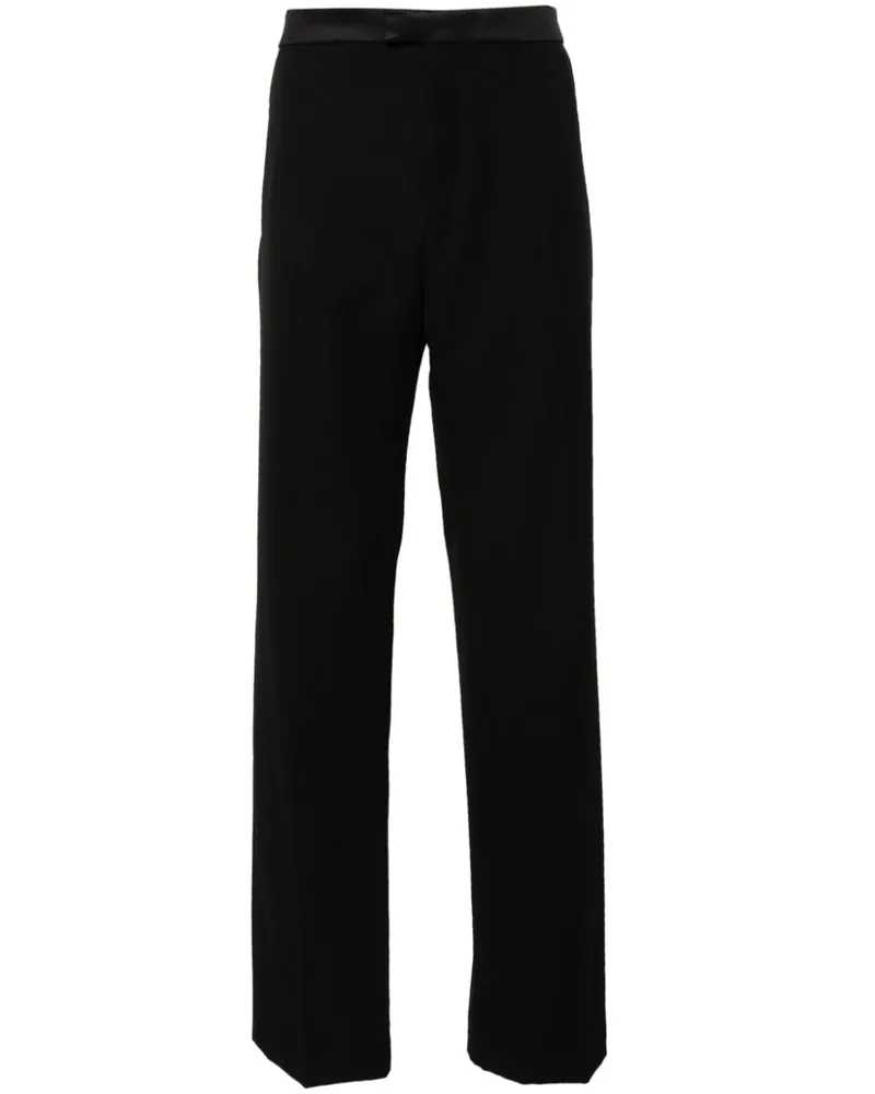 Jacquemus Gerade In Melo Hose Schwarz