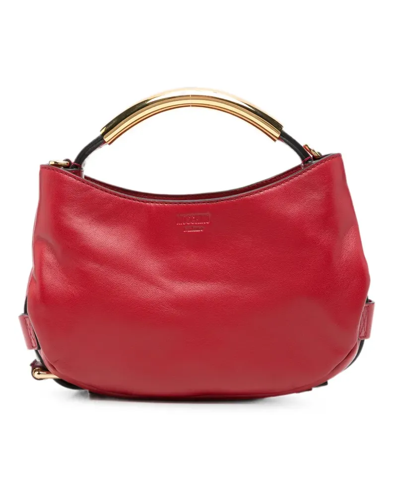 Moschino metal-handle tote bag - Rot Rot