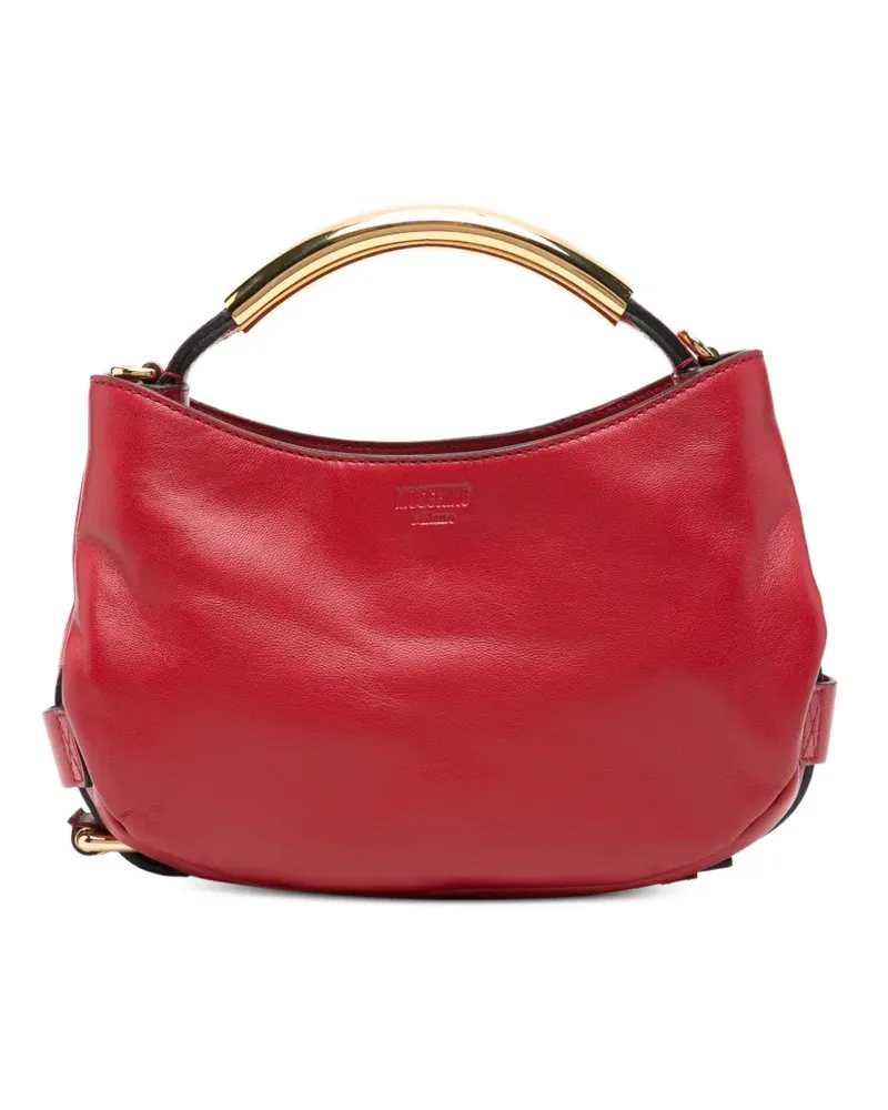 Moschino Tote Bag mit Metallhenkel - Rot Rot