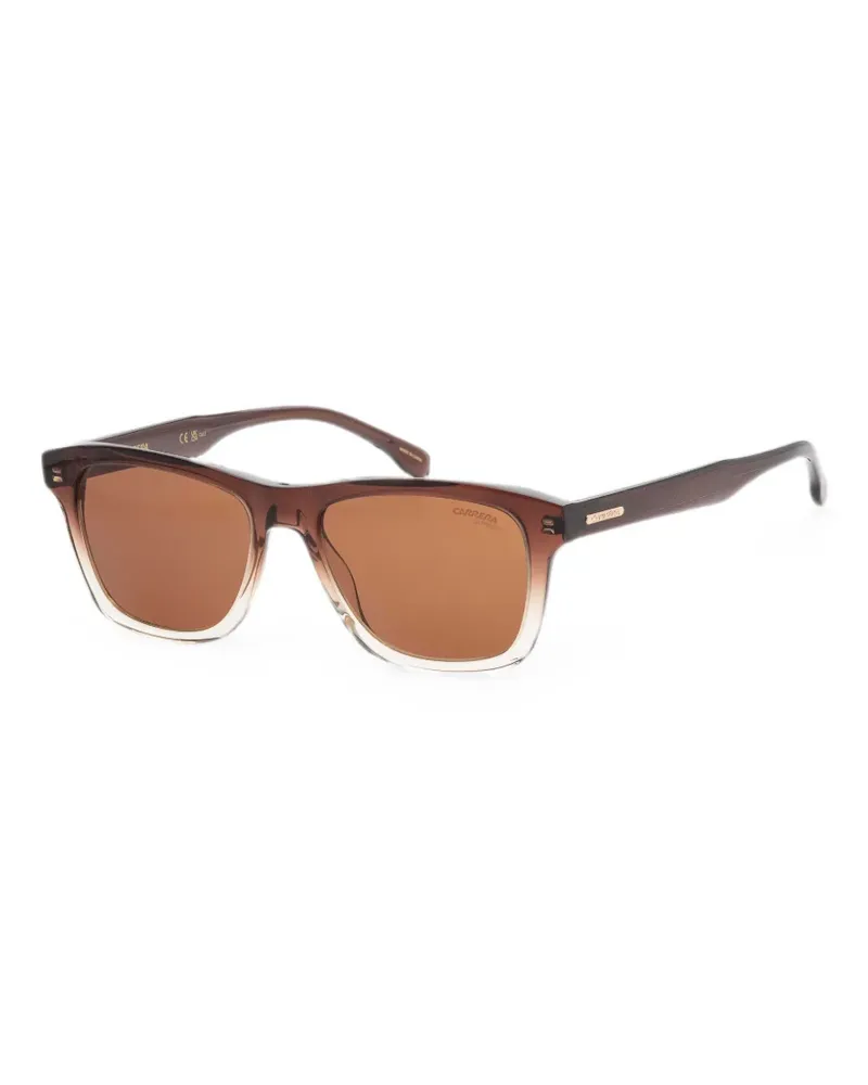 Carrera Eckige Sonnenbrille mit Farbverlauf - Braun Braun