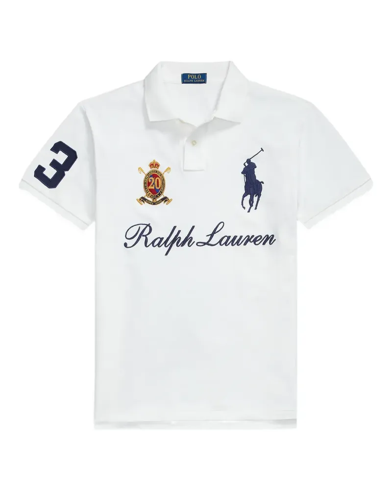 Ralph Lauren appliqué polo shirt - Weiß Weiß