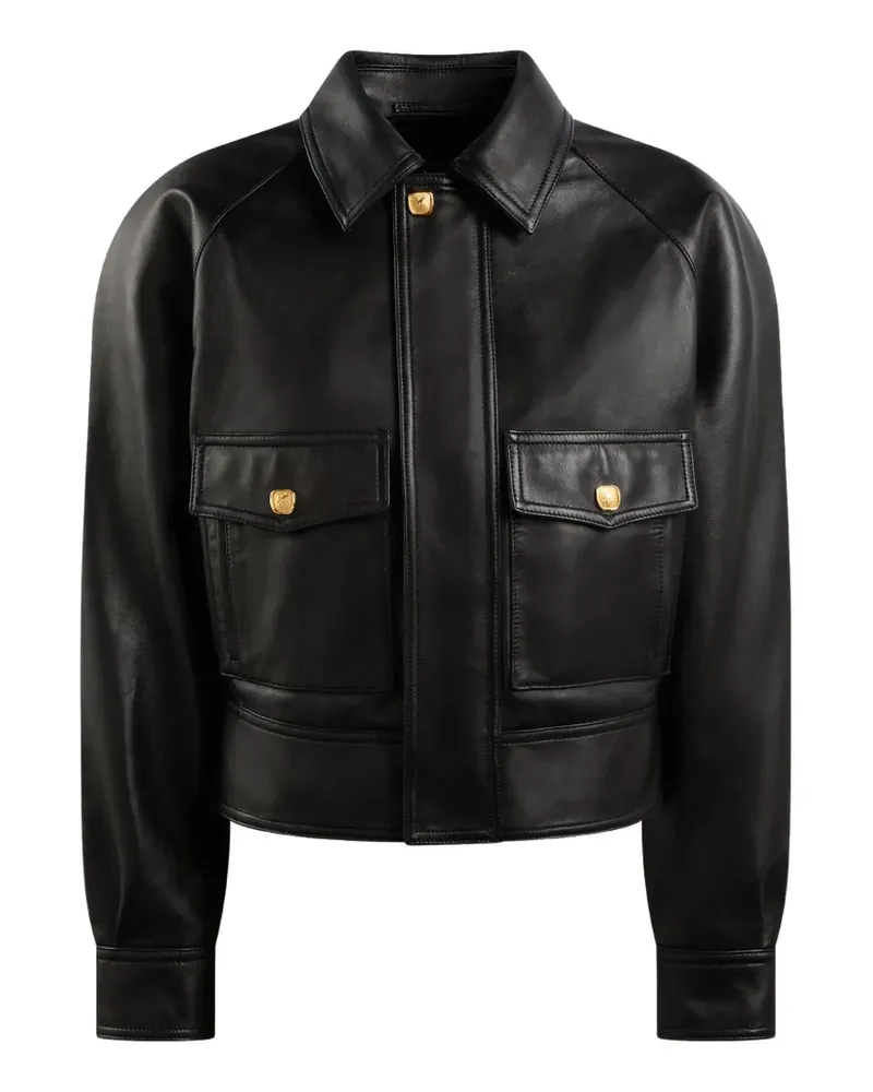 Giuseppe Zanotti Storm Jacke - Schwarz Schwarz
