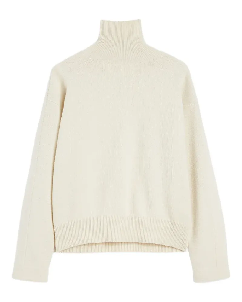Jil Sander Pullover mit Stehkragen - Nude Nude