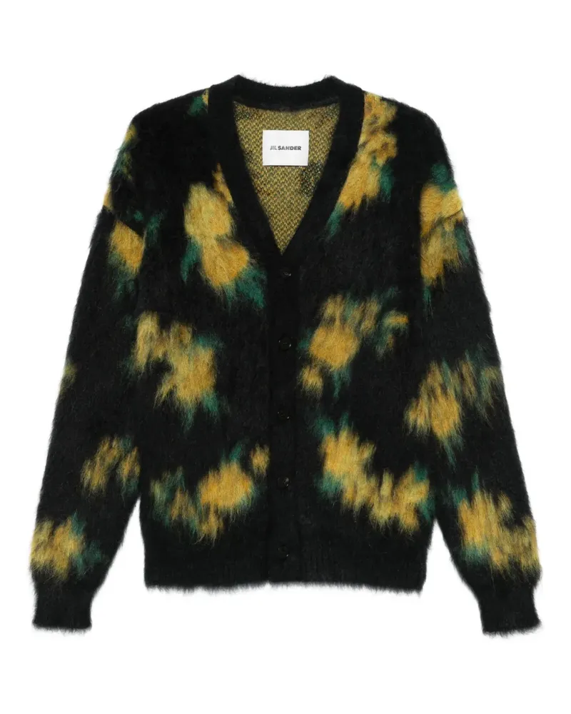 Jil Sander Geknöpfter Cardigan - Schwarz Schwarz