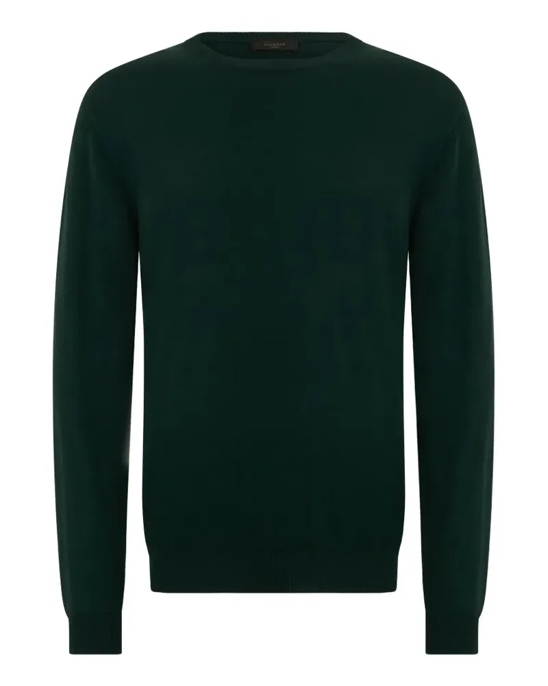 Slowear Strickpullover mit Rundhalsausschnitt - Grün Grün
