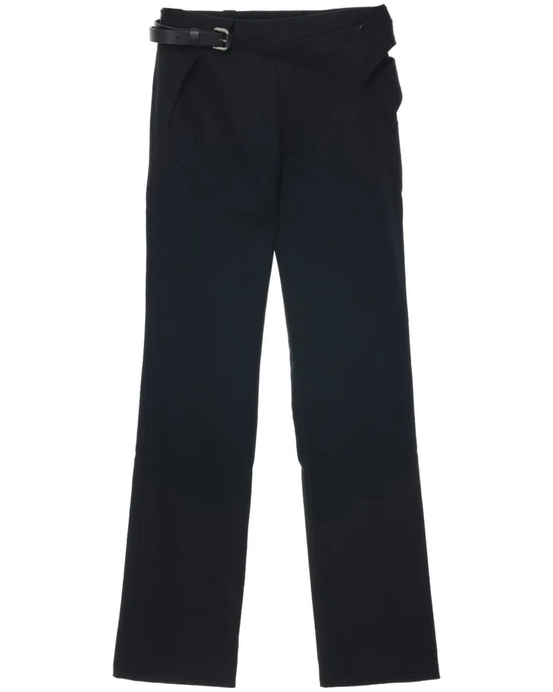 Hyein Seo Hose mit Eingrifftaschen - Schwarz Schwarz