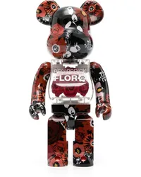 Medicom Toy Flor@ BE@RBRICK 400% Figur Schwarz