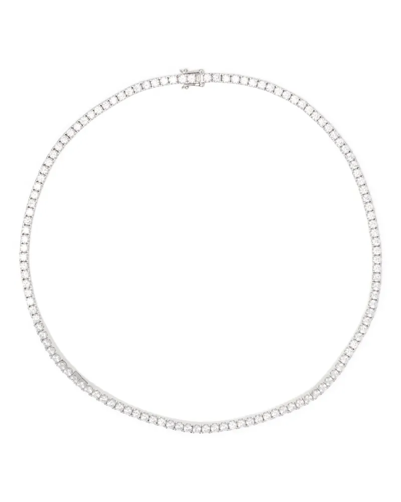 APM Monaco Pavé-Choker - Silber Silber