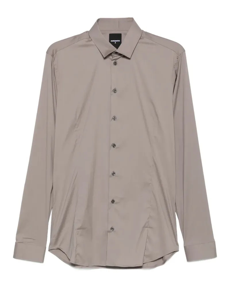 Patrizia Pepe long-sleeve slim-fit shirt - Grau Grau