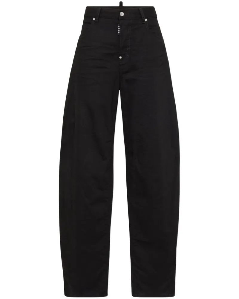 Dsquared2 Tapered-Jeans - Schwarz Schwarz