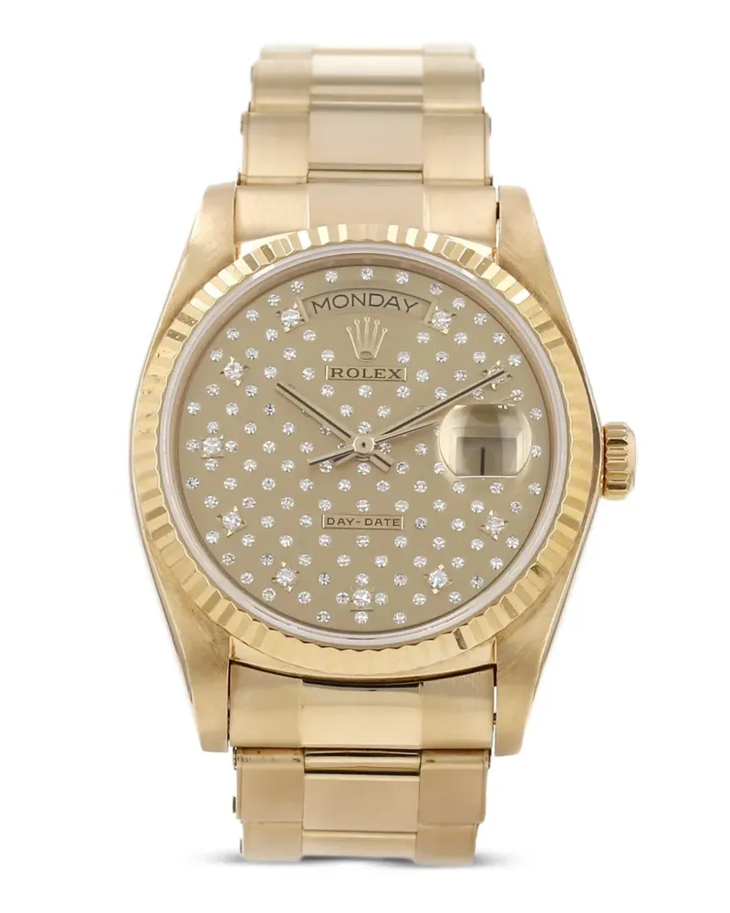 Rolex 1984 Day-Date Oyster Armbanduhr 36mm - Gold Gold