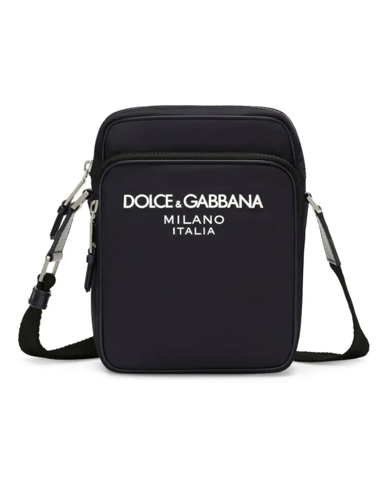 Dolce & Gabbana Umhängetasche mit Logo - Blau Blau