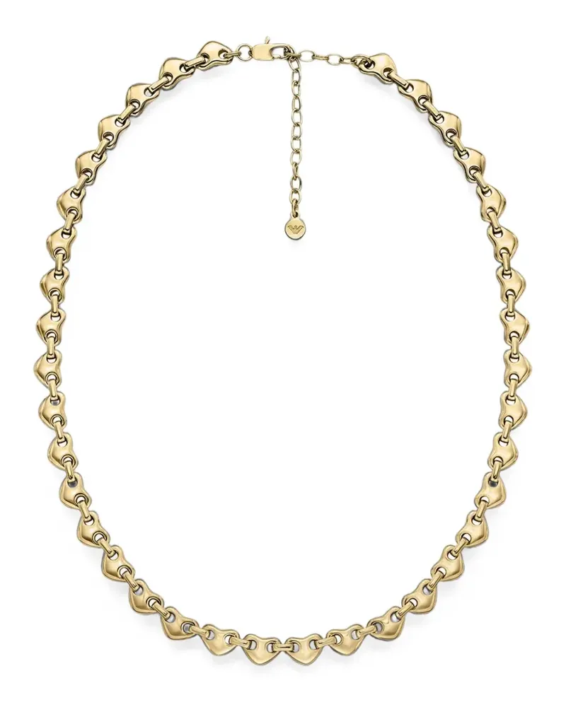 Emporio Armani heart-link necklace - Gold Gold
