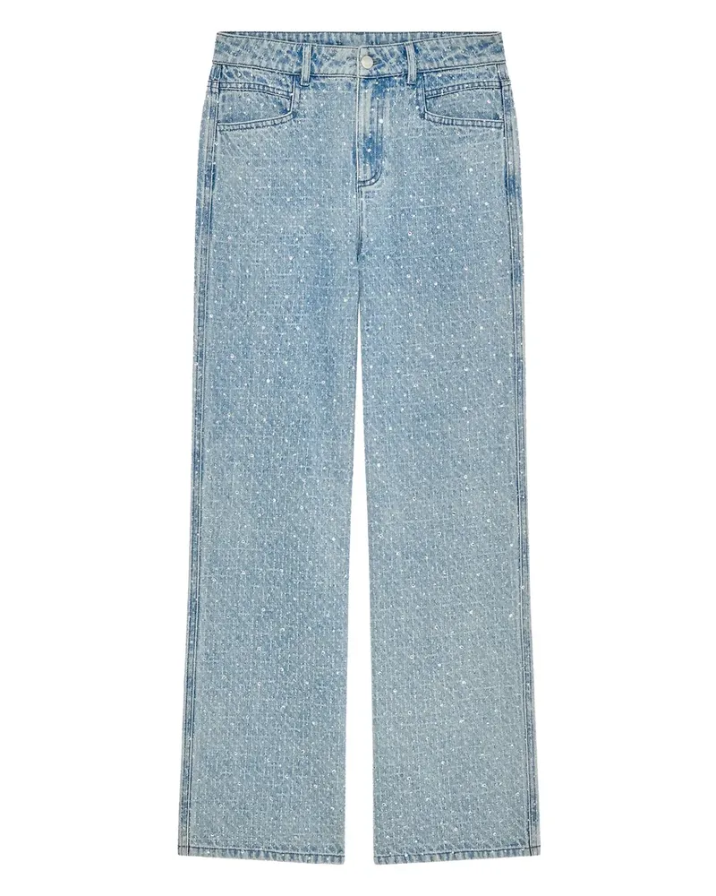 IRO Jeans mit geradem Bein - Blau Blau