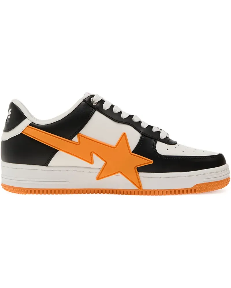 BAPE BapeSta OS #2 Sneakers mit Blitzen - Schwarz Schwarz