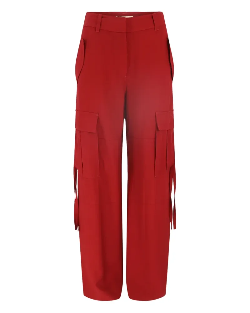 Ulla Johnson Pax Hose mit Cargotaschen - Rot Rot
