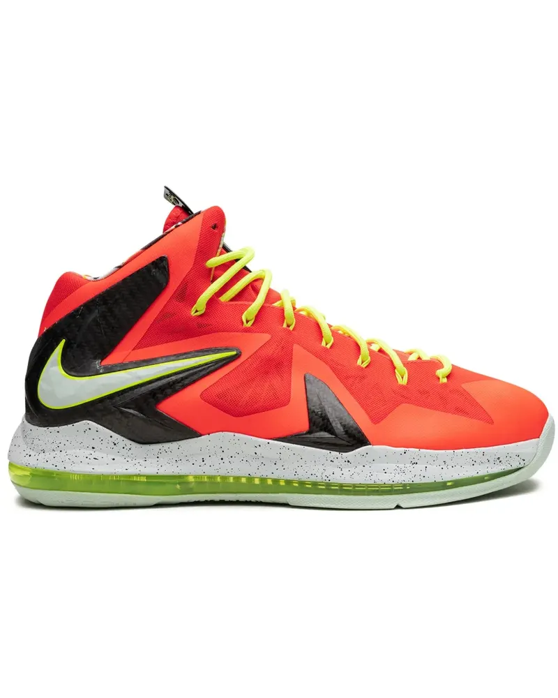 Nike Lebron 10 P.S Elite Sneakers - Orange Orange