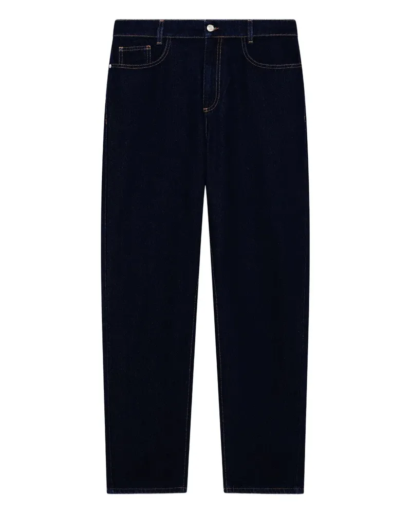 GCDS Hose mit Logo-Bund - Blau Blau