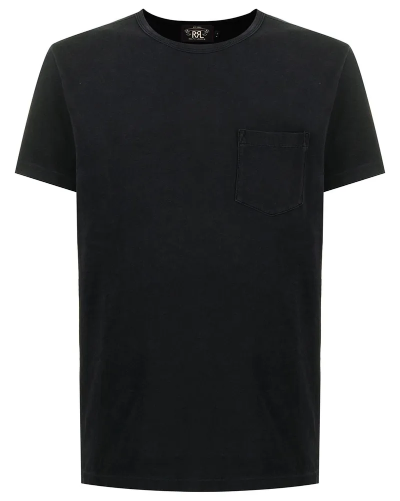 Ralph Lauren T-Shirt mit Taschendetail - Schwarz Schwarz
