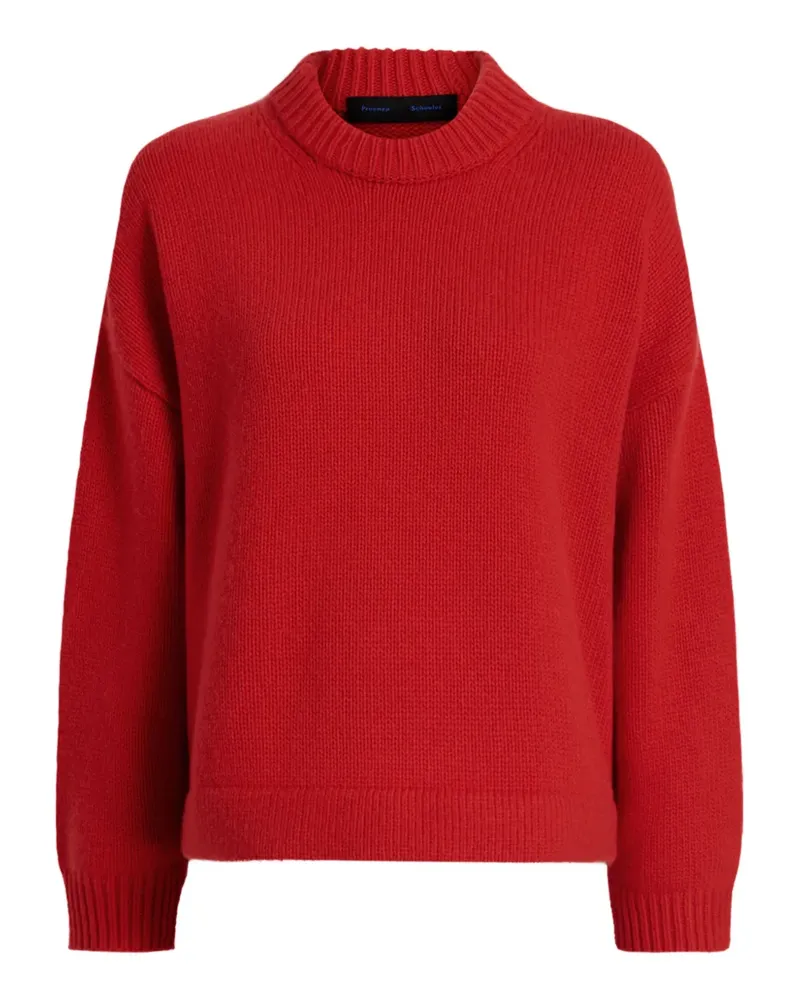Proenza Schouler round-neck cashmere sweater - Rot Rot