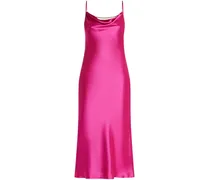 Camisole-Kleid mit Wasserfallausschnitt - Rosa
