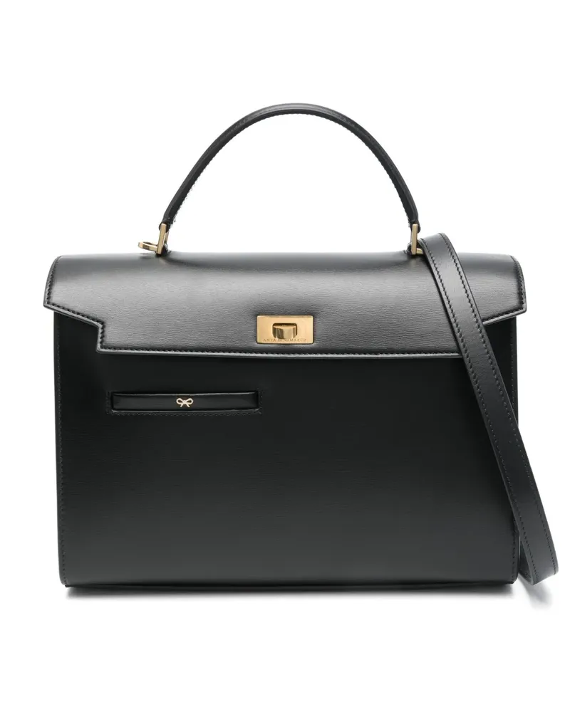 Anya Hindmarch Mortimer Handtasche - Schwarz Schwarz