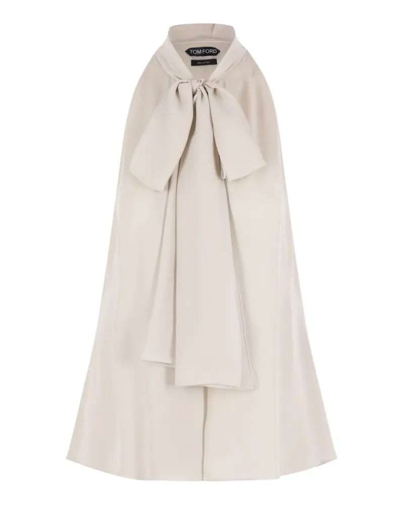 Tom Ford Top mit Schleife - Nude Nude