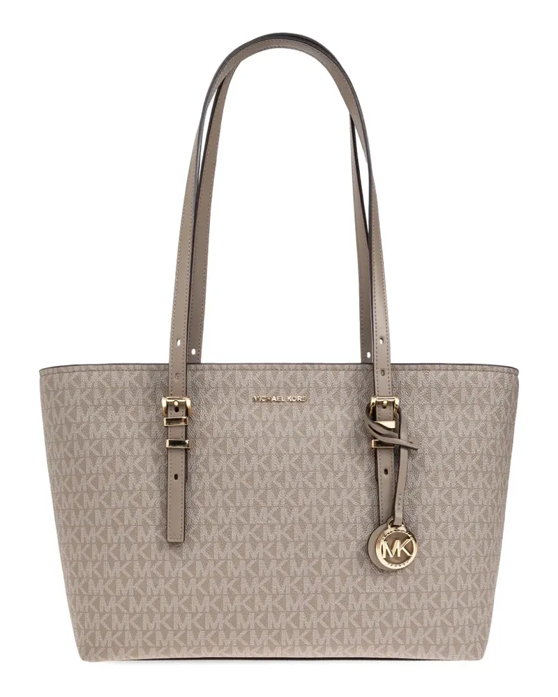 Michael Kors Tote Bag mit Logo-Muster - Nude Nude