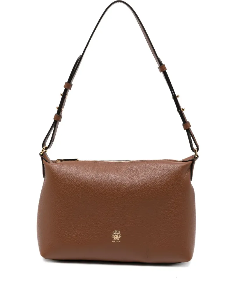 Bally Shopper mit Logo - Braun Braun