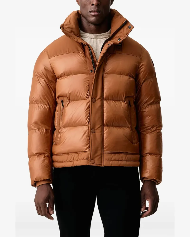 Blauer quilted high-neck jacket - Braun Braun