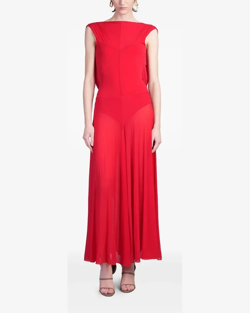 Magda Butrym Ärmelloses Kleid - Rot Rot