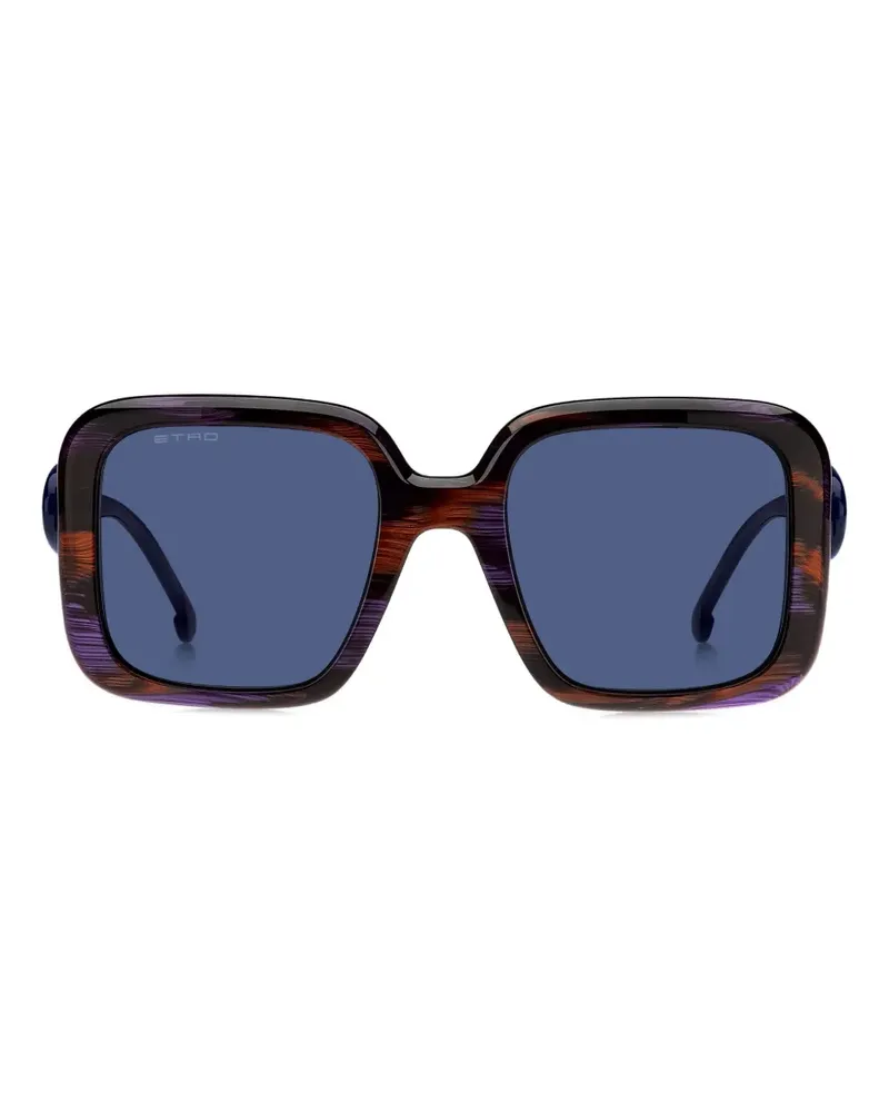 Etro paisley Sonnenbrille - Violett Violett
