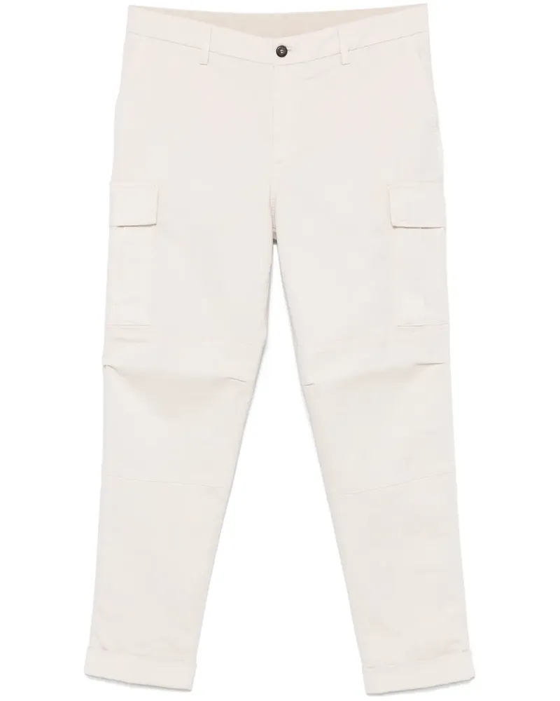 Eleventy Cargohose im Tapered-Design - Nude Nude