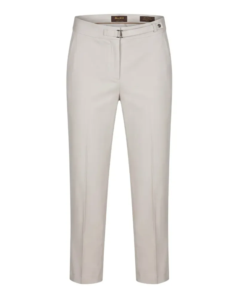 MOORER Rooney Hose mit Gürtel - Nude Nude