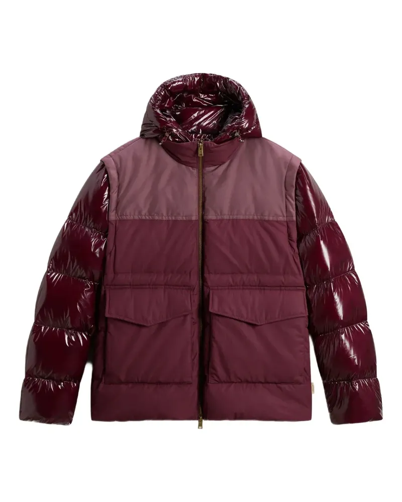 Woolrich convertible puffer jacket - Rot Rot